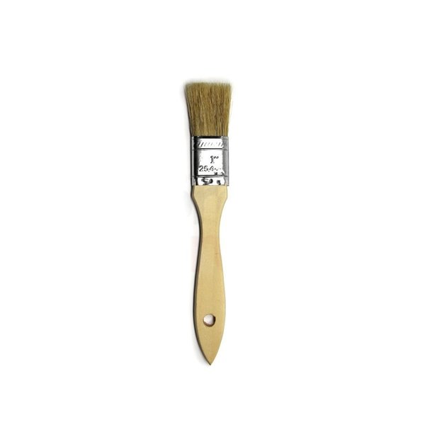 Gordon Brush 1" Natural Bristle and Wood Handle Chip Brush TA610